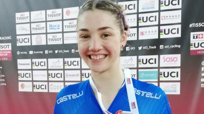 COPPA DEL MONDO PISTA: Ancora Un Oro Ad Hong Kong Con Martina Fidanza