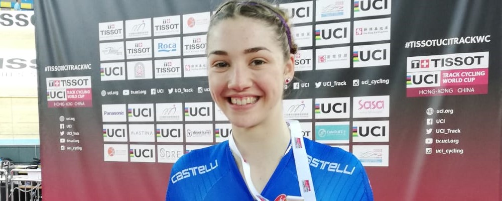 COPPA DEL MONDO PISTA: Ancora Un Oro Ad Hong Kong Con Martina Fidanza