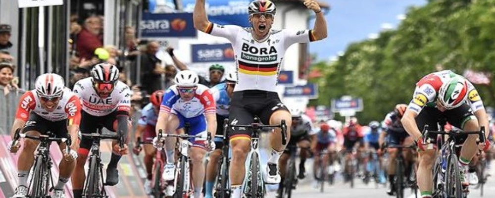 GIRO D’ITALIA: Ackermann Anticipa Viviani, Roglic Resta In Rosa