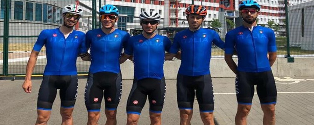 EUROPEAN GAMES MINSK: La Nazionale Uomini Strada