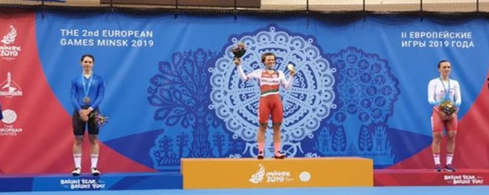 PISTA: EUROPEAN GAMES MINSK: Ricco Bottino Del Ciclismo Italiano