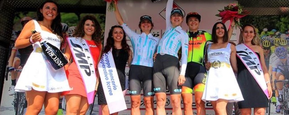 GIRO ROSA ICCREA: Doppietta Bigla