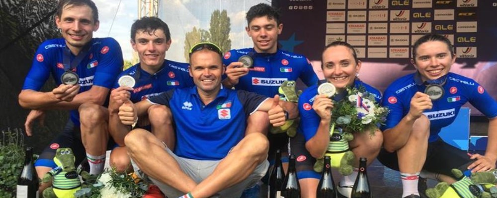 Europei MTB – Team Relay Azzurro D’argento Dietro La Svizzera