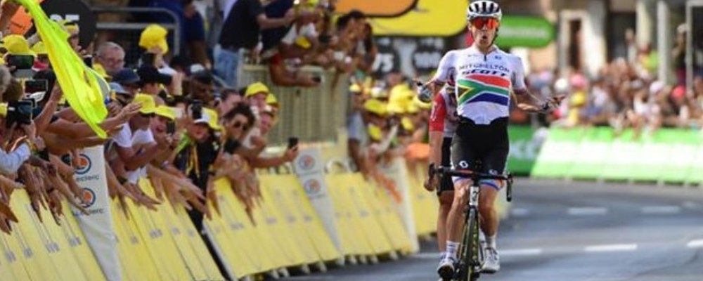 TOUR DE FRANCE: Il Sudafricano Impey Festeggia A Brioude