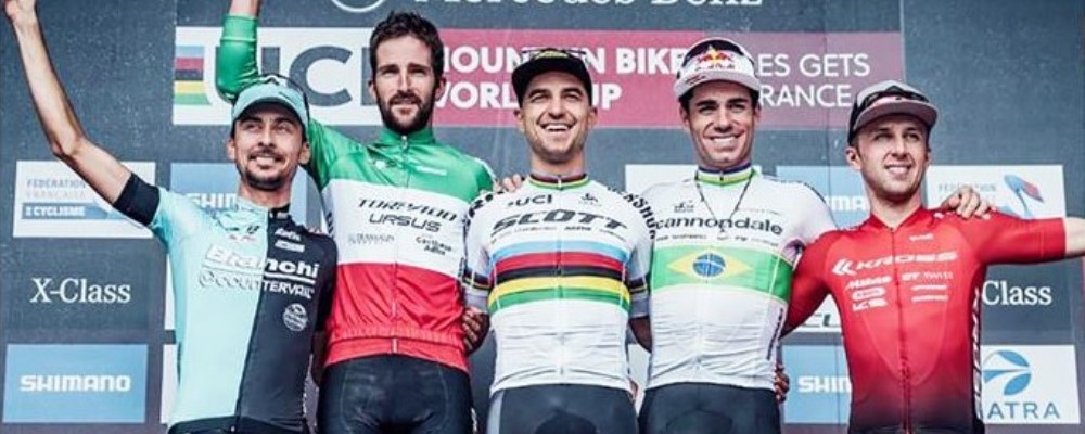 CDM XCO: Duello Schurter-Kerschbaumer A Les Gets
