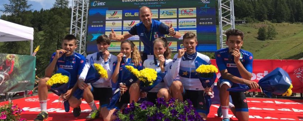 EUROPEAN YOUTH MTB: Doppietta Nel Team Relay U17, Bronzo Nell’U15