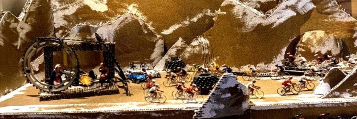 A Gavirate Il Presepe Del Ciclismo