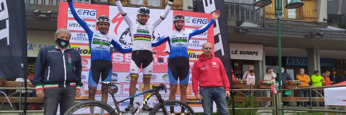 SPETTACOLO DEL TEAM GIANT POLIMEDICAL CHE COLONIZZA IL PODIO ALL’ASSIETTA LEGEND